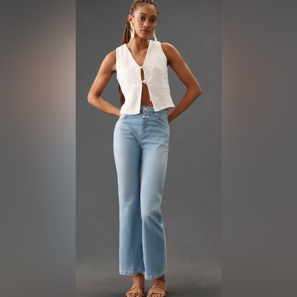 Closed Hi-Sun Crop Flare Jeans